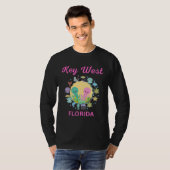 Key West Florida Sea Animals T-Shirt (Vorne ganz)