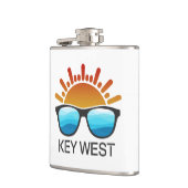 Key West Florida Sonnenbrille Flachmann (Links)