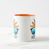 Key West Florida Sonnenbrille Zweifarbige Tasse (Mittel)