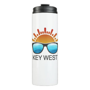 Key West Florida Sonnenbrillen Thermosbecher