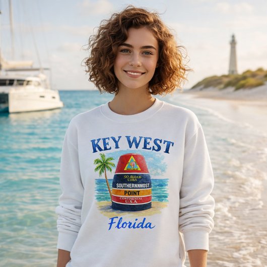 Key West Florida Sonnenuntergang Insel Sweatshirt