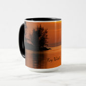 Key West, Florida Sonnenuntergang, Tasse (Vorderseite Links)