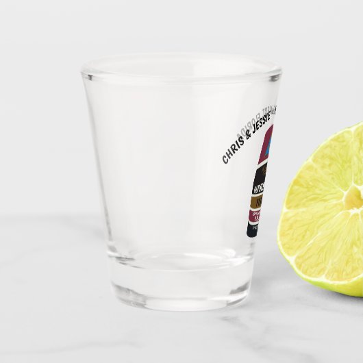 Key West, Florida South Point Marker Schnapsglas (Links)