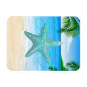 Key West Florida Starfish Magnet (Horizontal)