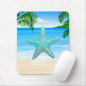Key West Florida Starfish Mousepad (Mit Mouse)