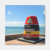 Key West, Florida, südlichste Sehenswürdigkeit Magnet (Vorne)