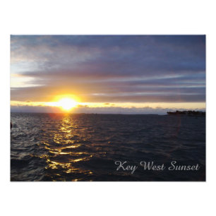 Key West Florida Sunset Foto Poster