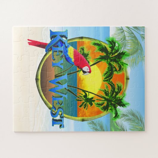 Key West Florida Sunset Puzzle (Horizontal)