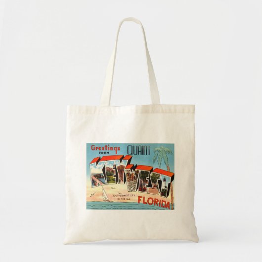 Key West Florida Sunshine Staat Tote Bag Tragetasche (Vorne)