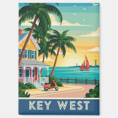 Key West Florida Travel Magnet (Vorderseite)