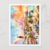 Key West Florida USA Fantastischer Place Wasserfar Postkarte (Vorderseite)