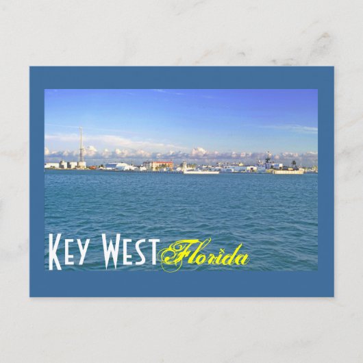 Key West, Florida, USA Postkarte (Vorderseite)