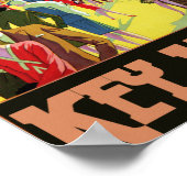 Key West Florida Vintage Kunstwerke Poster (Ecke)