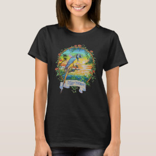 Key West Florida Vintage Tropischer Sonnenuntergan T-Shirt