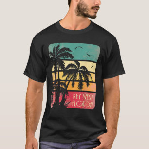 Key West Florida Vintager Sommer T-Shirt