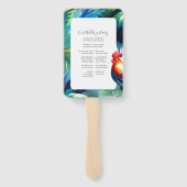 Key West Florida Wedding Program Fächer (Rückseite)