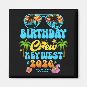 Key West Geburtstags-Crew-Urlaubskreuzfahrt 2026 S Magnet