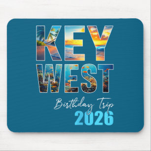 Key West Geburtstagsreise Urlaub Mousepad