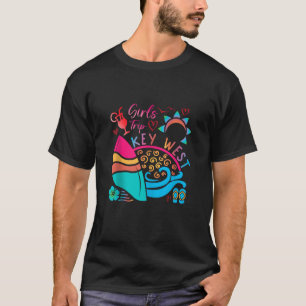 Key West Girls Trip 2023 Beach Summer Vacation Kra T-Shirt
