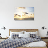 Key West Golden Sunset mit Vogel Flying Leinwanddruck (Insitu (Schlafzimmer))
