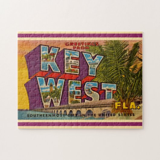 Key West Greeting 11x14 Jigsaw Puzzle (Horizontal)