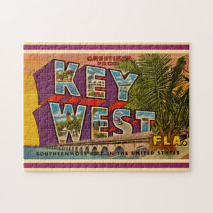 Key West Gruß 11x14 Puzzle