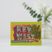Key West Gruß  Postkarte (Stehend Vorderseite)