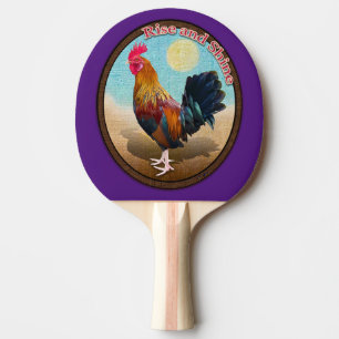 Key West Gypsy Hahn Rise and Shine Vintage Oval Tischtennis Schläger
