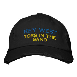 KEY WEST HAT BESTICKTE BASEBALLKAPPE