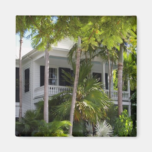 Key West House 1 Magnet (Vorne)