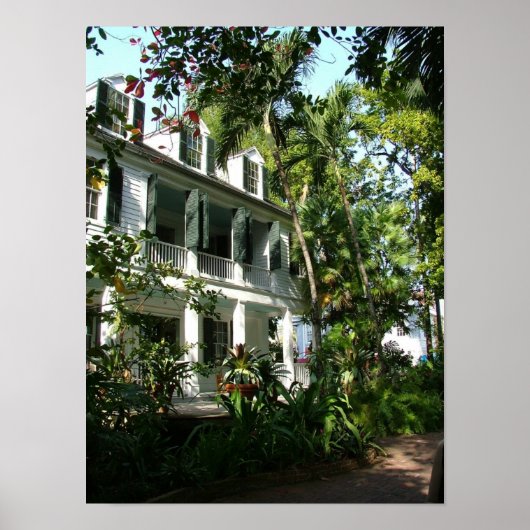 Key West House Poster (Vorne)