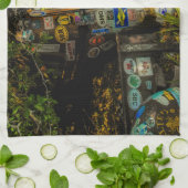 Key West is Art, Old Lieferwagen Truck Handtuch (Gefaltet)