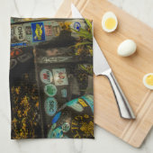 Key West is Art, Old Lieferwagen Truck Handtuch (Viertel Falte)