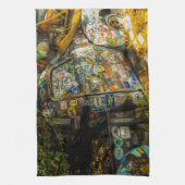 Key West is Art, Old Lieferwagen Truck Handtuch (Vertikal)