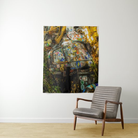 Key West is Art, Old Lieferwagen Truck Wandteppich (Beispiel)