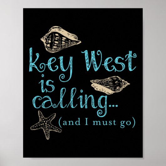 Key West Is Calling  Poster (Vorne)