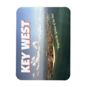 Key West: "Jenseits des Genies.." Magnet (Vertikal)