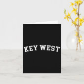 Key West Karte (Gelbe Blume)