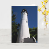 Key West-Leuchtturm Karte (Gelbe Blume)