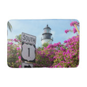 Key West Lighthouse, Florida Badematte (Vorderseite)