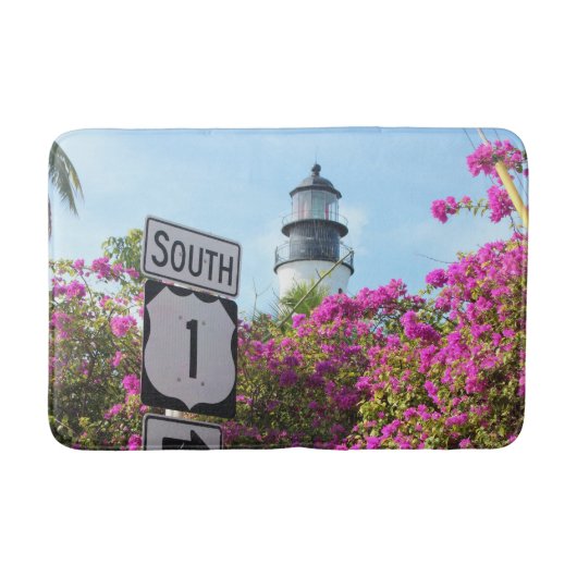 Key West Lighthouse, Florida Badematte (Vorderseite)