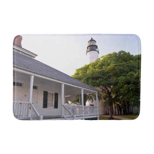 Key West Lighthouse, Florida Badematte (Vorderseite)