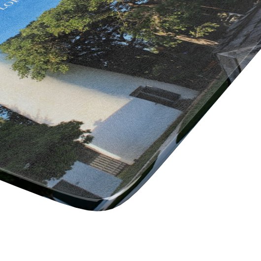 Key West Lighthouse, Florida Cutting Board Schneidebrett (Ecke)