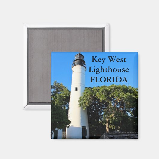 Key West Lighthouse, Florida Magnet (Vorderseite/Rückseite)