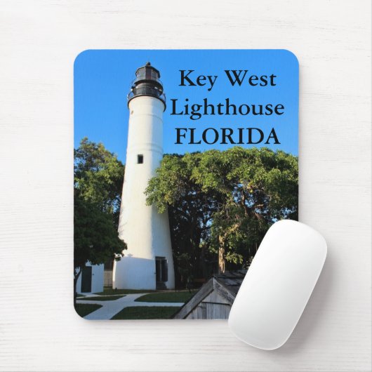 Key West Lighthouse, Florida Mousepad (Mit Mouse)