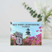 Key West Lighthouse, Florida Postcard Postkarte (Stehend Vorderseite)