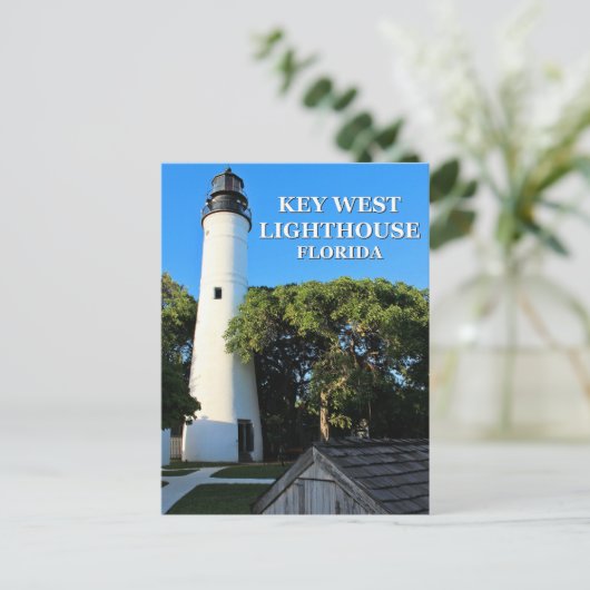 Key West Lighthouse, Florida Postcard Postkarte (Stehend Vorderseite)