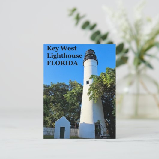 Key West Lighthouse, Florida Postcard Postkarte (Stehend Vorderseite)