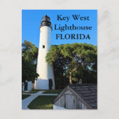 Key West Lighthouse, Florida Postcard Postkarte (Vorderseite)