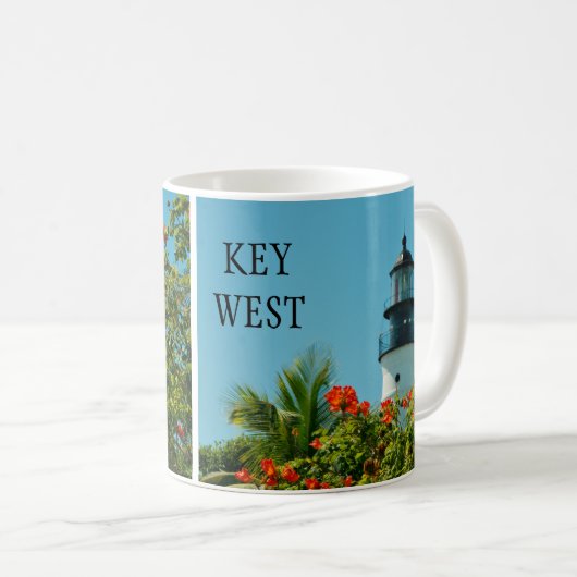 Key West Lighthouse, Florida Tasse (VorderseiteRechts)